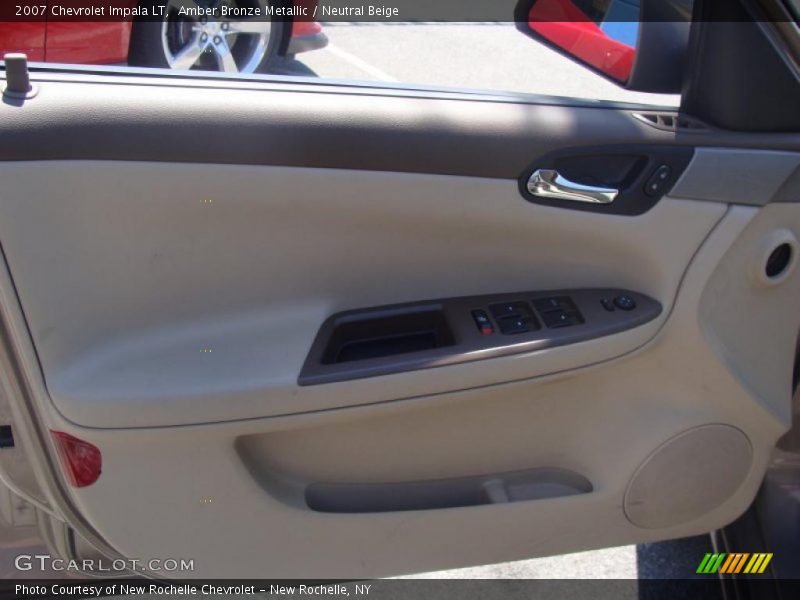 Amber Bronze Metallic / Neutral Beige 2007 Chevrolet Impala LT