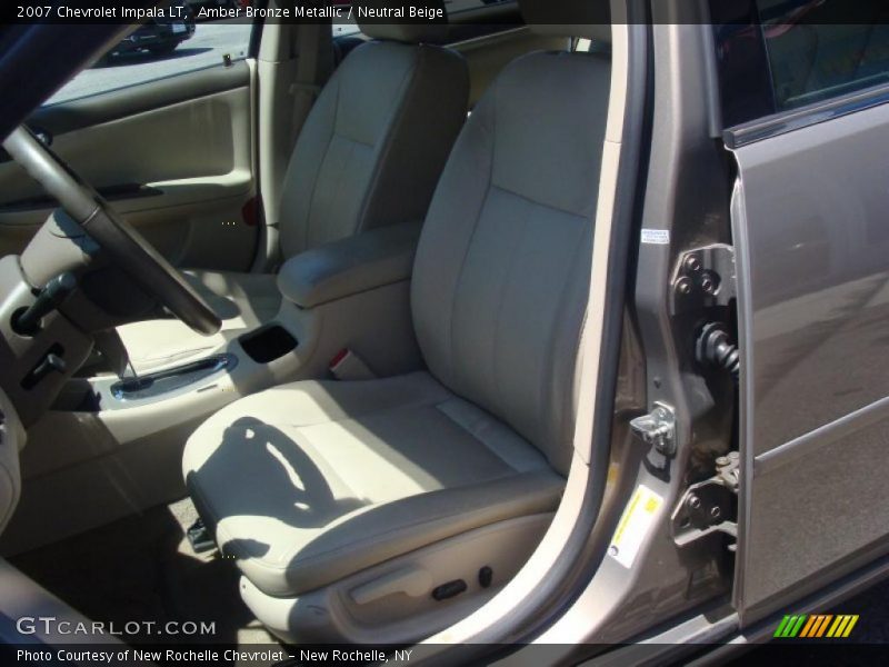 Amber Bronze Metallic / Neutral Beige 2007 Chevrolet Impala LT