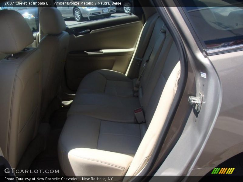 Amber Bronze Metallic / Neutral Beige 2007 Chevrolet Impala LT