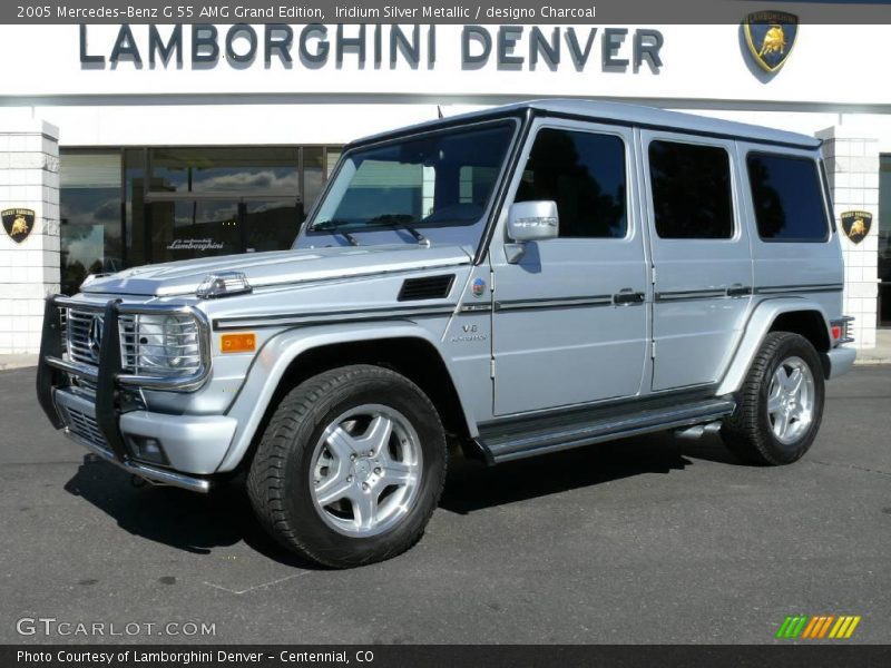 Iridium Silver Metallic / designo Charcoal 2005 Mercedes-Benz G 55 AMG Grand Edition