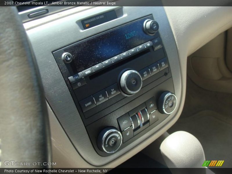 Amber Bronze Metallic / Neutral Beige 2007 Chevrolet Impala LT
