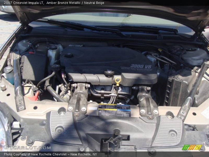 Amber Bronze Metallic / Neutral Beige 2007 Chevrolet Impala LT