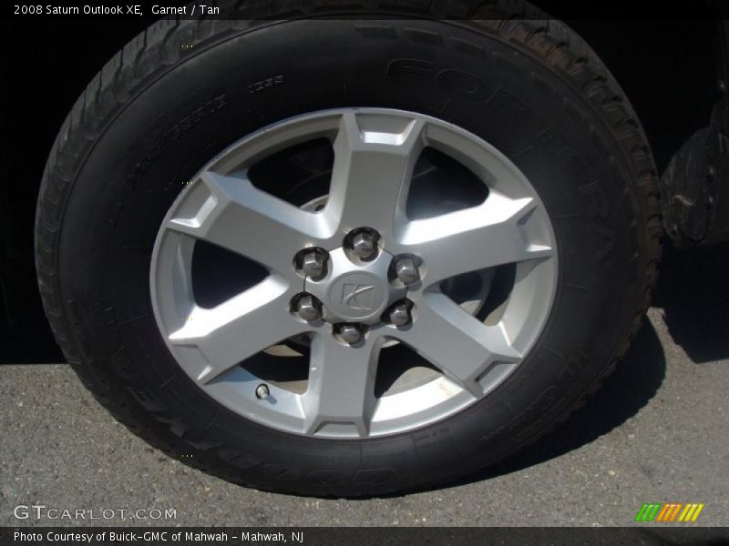 Garnet / Tan 2008 Saturn Outlook XE