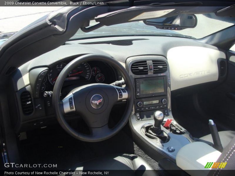 Black / Ebony/Linen 2009 Chevrolet Corvette Convertible