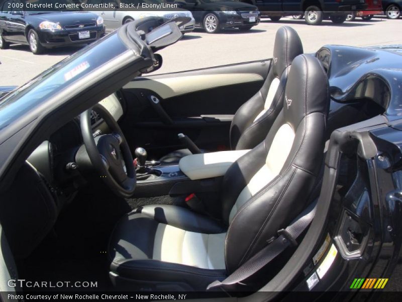 Black / Ebony/Linen 2009 Chevrolet Corvette Convertible