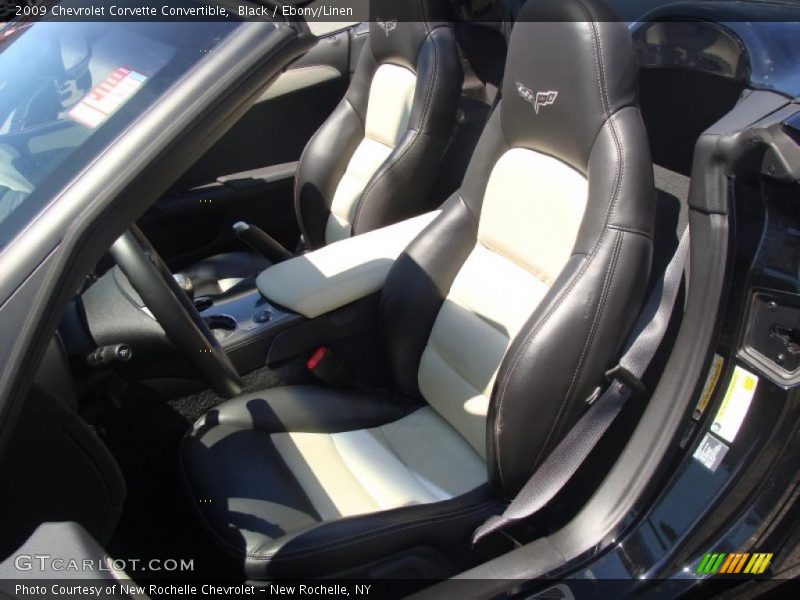 Black / Ebony/Linen 2009 Chevrolet Corvette Convertible