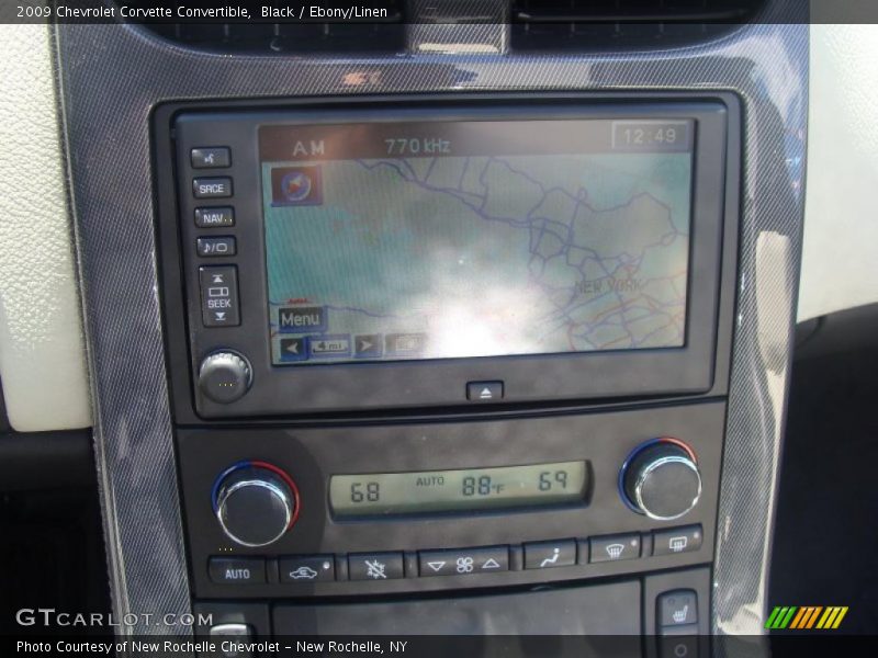 Black / Ebony/Linen 2009 Chevrolet Corvette Convertible