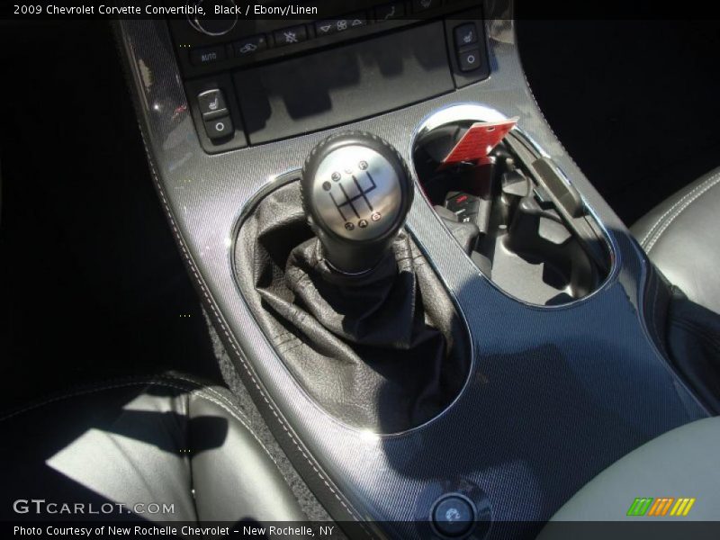 Black / Ebony/Linen 2009 Chevrolet Corvette Convertible