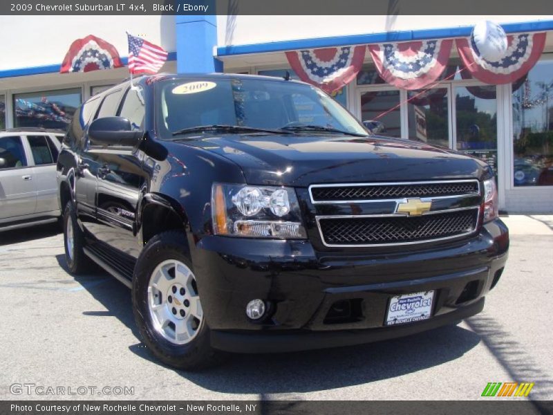 Black / Ebony 2009 Chevrolet Suburban LT 4x4
