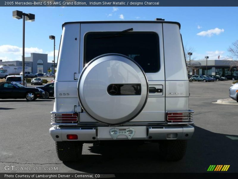 Iridium Silver Metallic / designo Charcoal 2005 Mercedes-Benz G 55 AMG Grand Edition