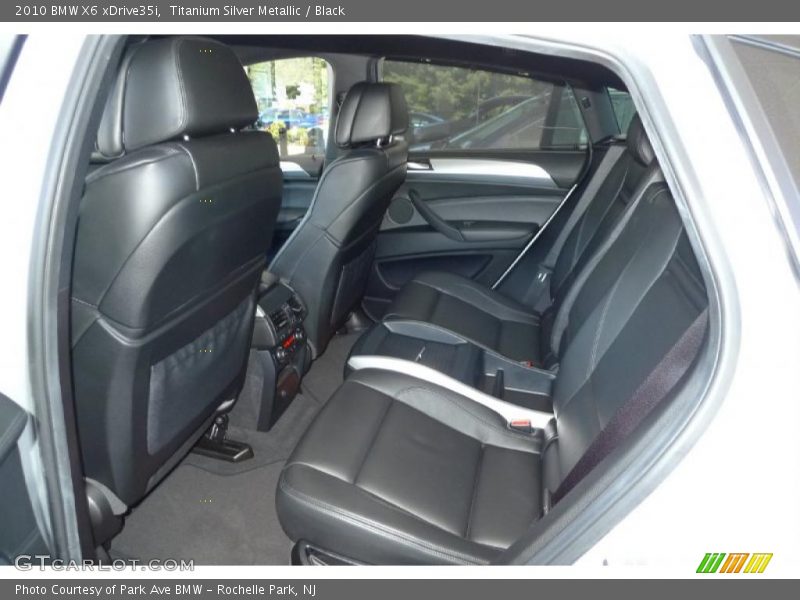 Titanium Silver Metallic / Black 2010 BMW X6 xDrive35i