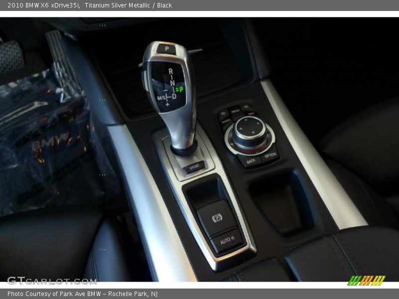 Titanium Silver Metallic / Black 2010 BMW X6 xDrive35i