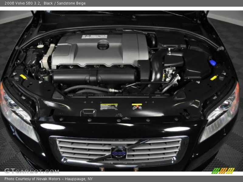 Black / Sandstone Beige 2008 Volvo S80 3.2