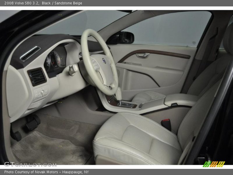 Black / Sandstone Beige 2008 Volvo S80 3.2