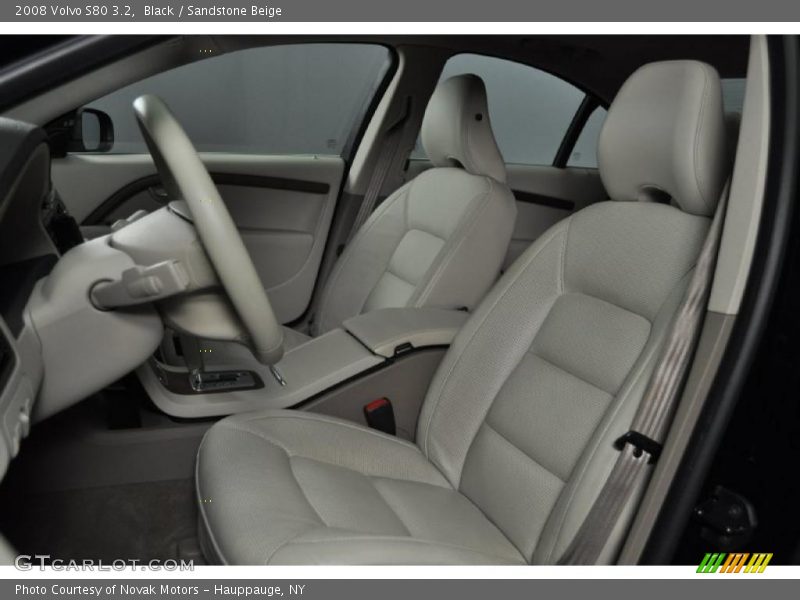 Black / Sandstone Beige 2008 Volvo S80 3.2