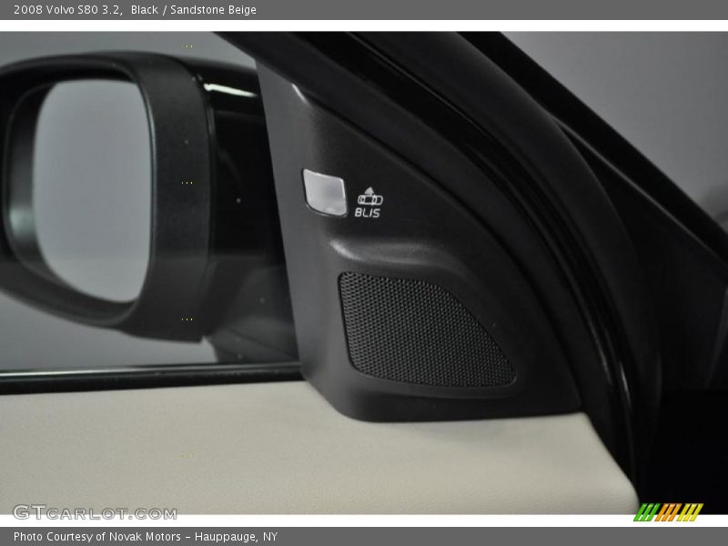 Black / Sandstone Beige 2008 Volvo S80 3.2