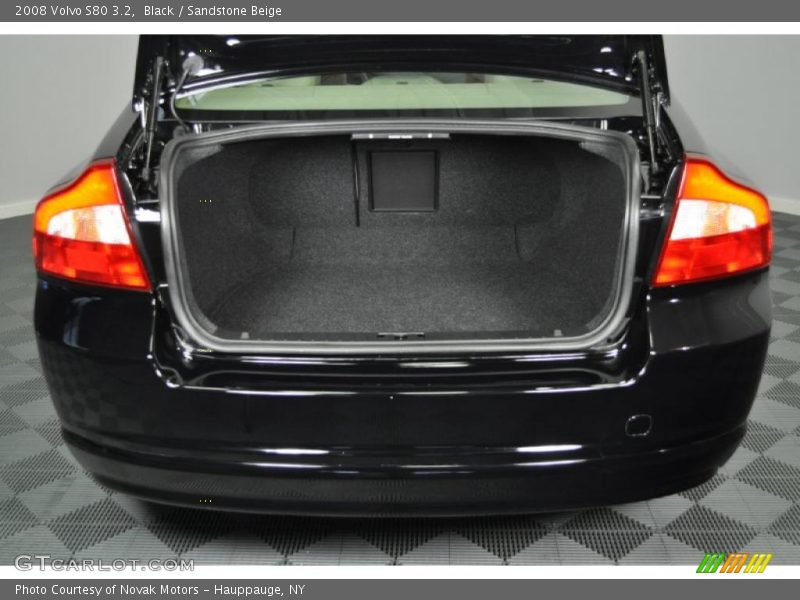 Black / Sandstone Beige 2008 Volvo S80 3.2