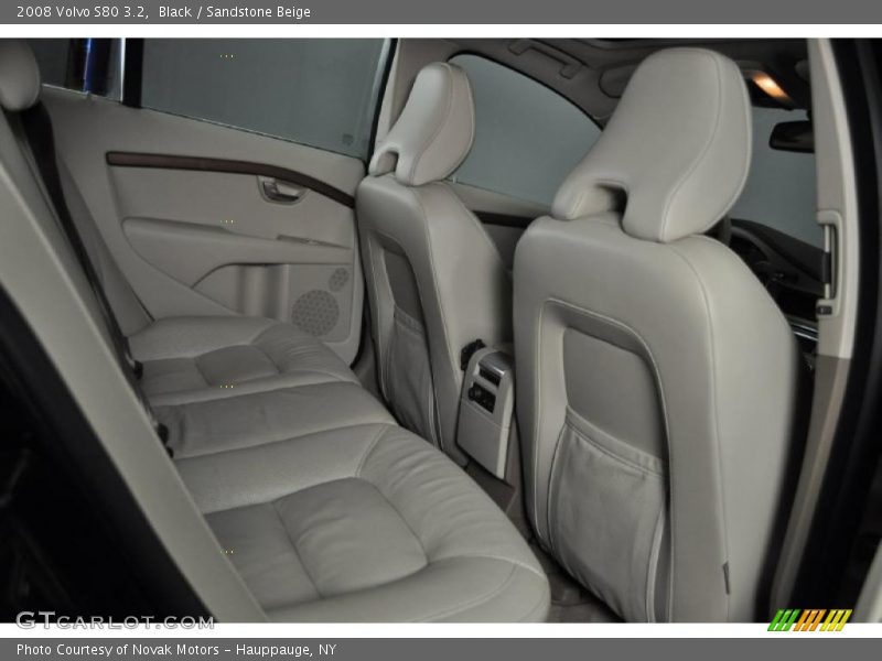 Black / Sandstone Beige 2008 Volvo S80 3.2