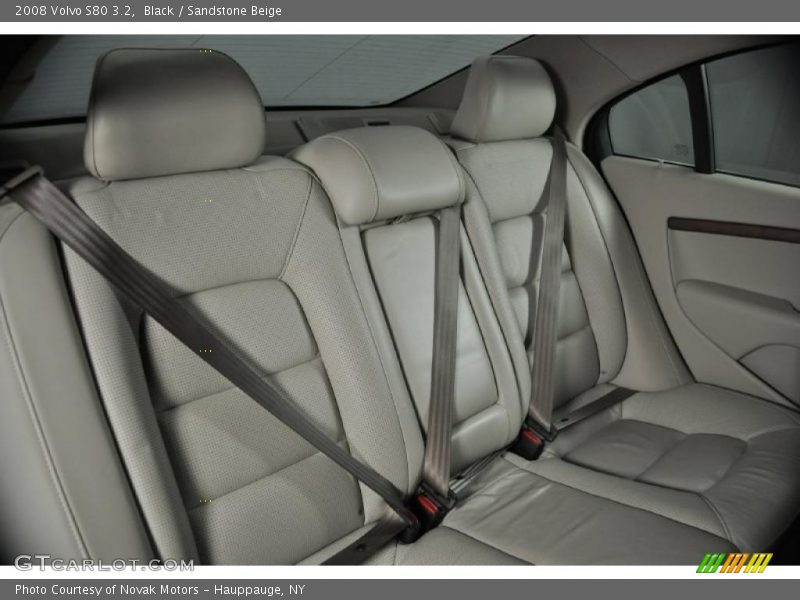 Black / Sandstone Beige 2008 Volvo S80 3.2