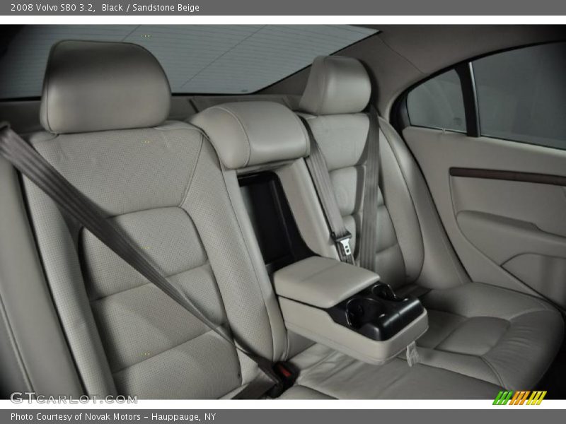 Black / Sandstone Beige 2008 Volvo S80 3.2