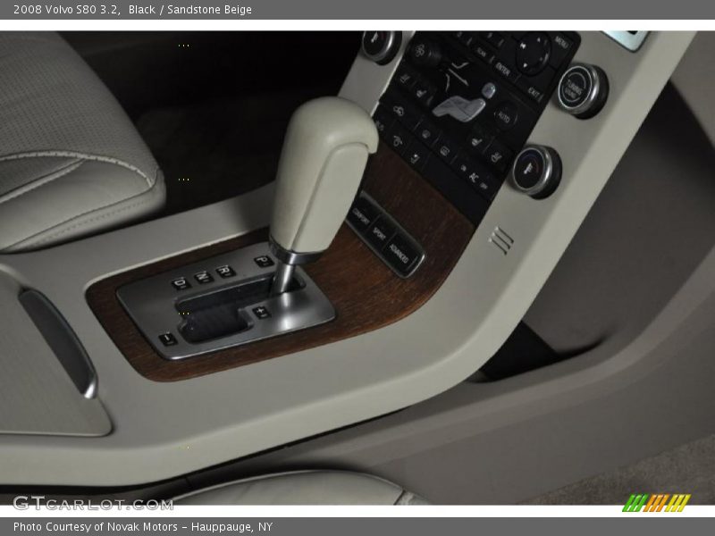 Black / Sandstone Beige 2008 Volvo S80 3.2
