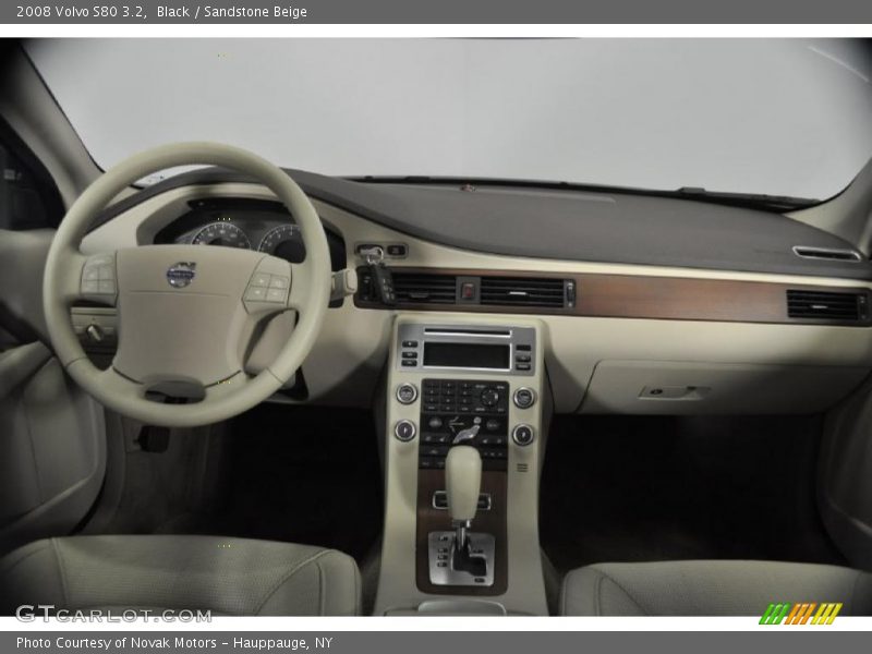 Black / Sandstone Beige 2008 Volvo S80 3.2