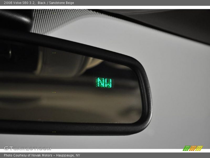 Black / Sandstone Beige 2008 Volvo S80 3.2