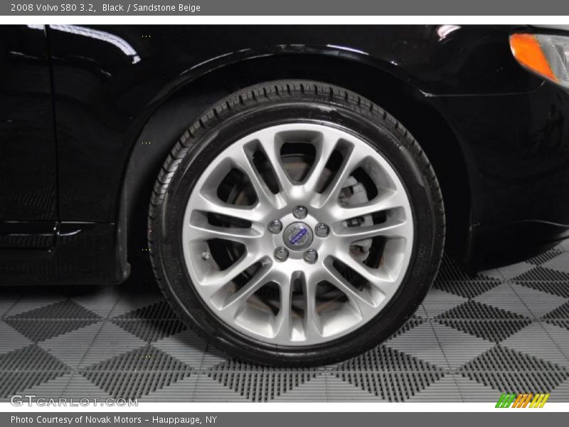 Black / Sandstone Beige 2008 Volvo S80 3.2