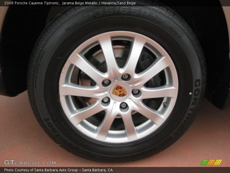 Jarama Beige Metallic / Havanna/Sand Beige 2008 Porsche Cayenne Tiptronic