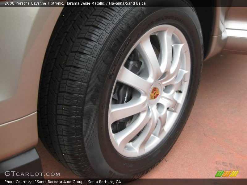 Jarama Beige Metallic / Havanna/Sand Beige 2008 Porsche Cayenne Tiptronic