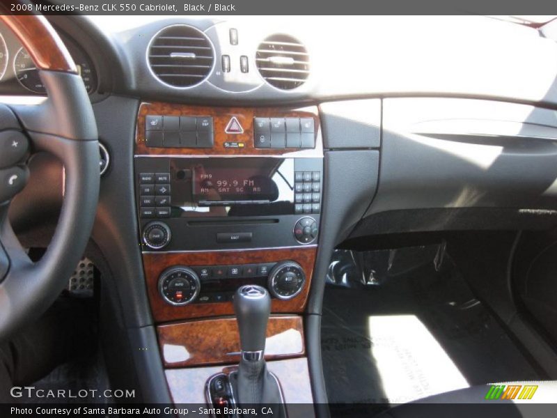 Black / Black 2008 Mercedes-Benz CLK 550 Cabriolet