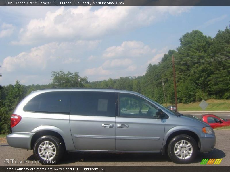 Butane Blue Pearl / Medium Slate Gray 2005 Dodge Grand Caravan SE