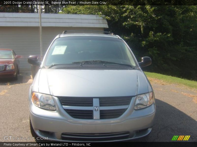 Butane Blue Pearl / Medium Slate Gray 2005 Dodge Grand Caravan SE