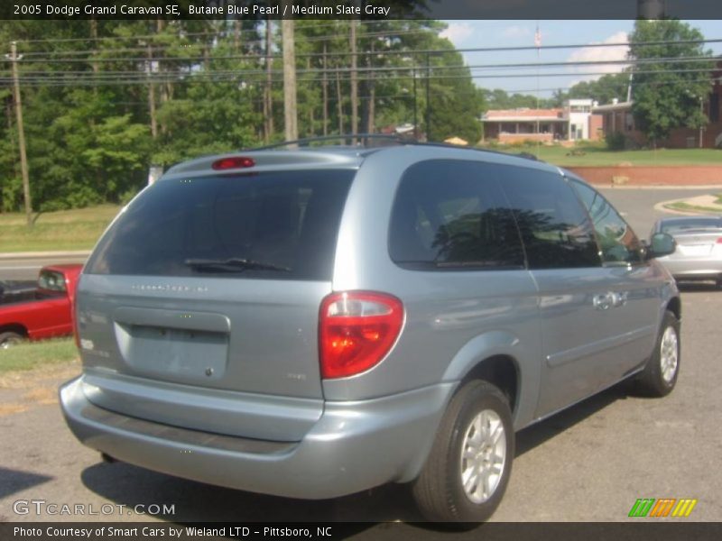 Butane Blue Pearl / Medium Slate Gray 2005 Dodge Grand Caravan SE