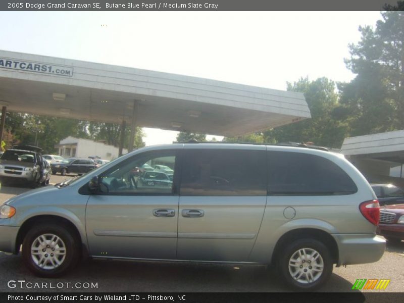 Butane Blue Pearl / Medium Slate Gray 2005 Dodge Grand Caravan SE