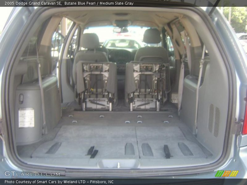 Butane Blue Pearl / Medium Slate Gray 2005 Dodge Grand Caravan SE