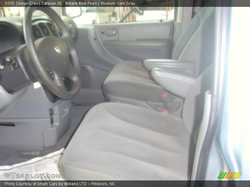 Butane Blue Pearl / Medium Slate Gray 2005 Dodge Grand Caravan SE