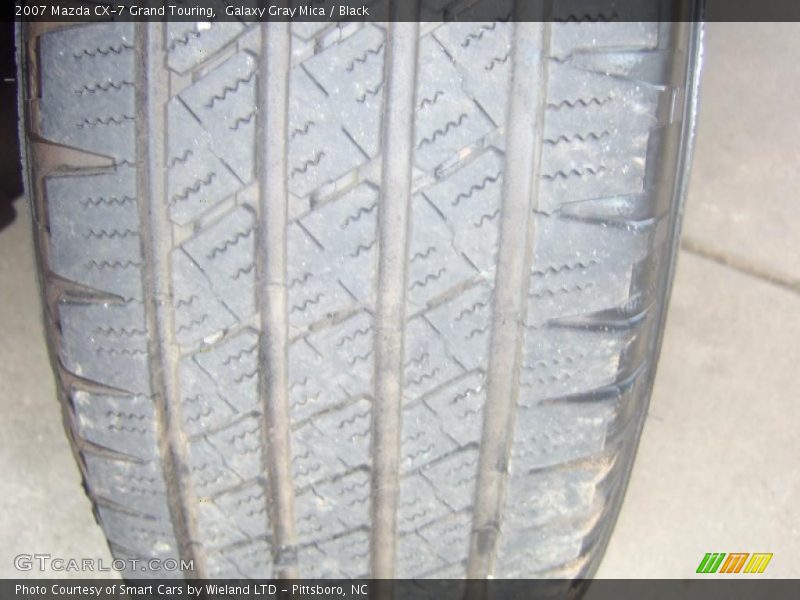 Galaxy Gray Mica / Black 2007 Mazda CX-7 Grand Touring