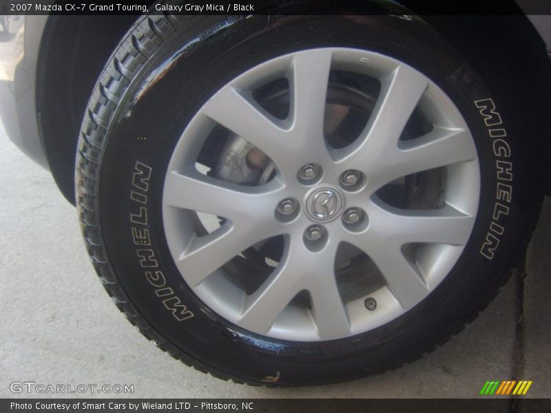Galaxy Gray Mica / Black 2007 Mazda CX-7 Grand Touring