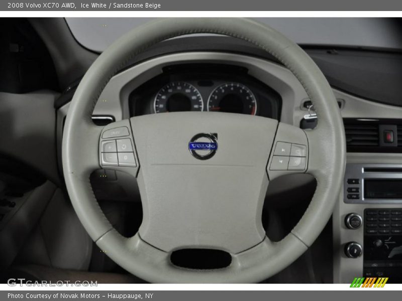 Ice White / Sandstone Beige 2008 Volvo XC70 AWD