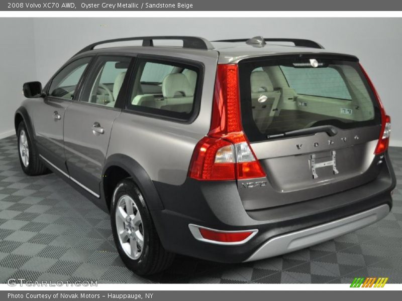 Oyster Grey Metallic / Sandstone Beige 2008 Volvo XC70 AWD