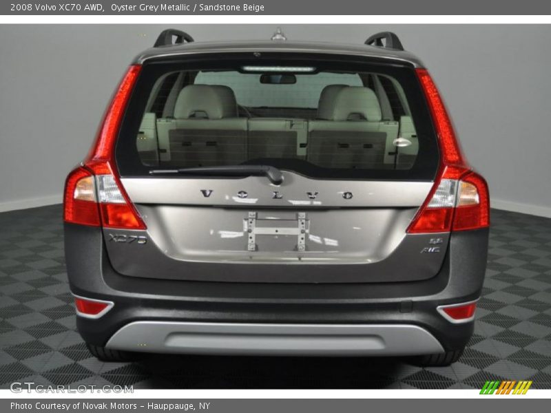 Oyster Grey Metallic / Sandstone Beige 2008 Volvo XC70 AWD