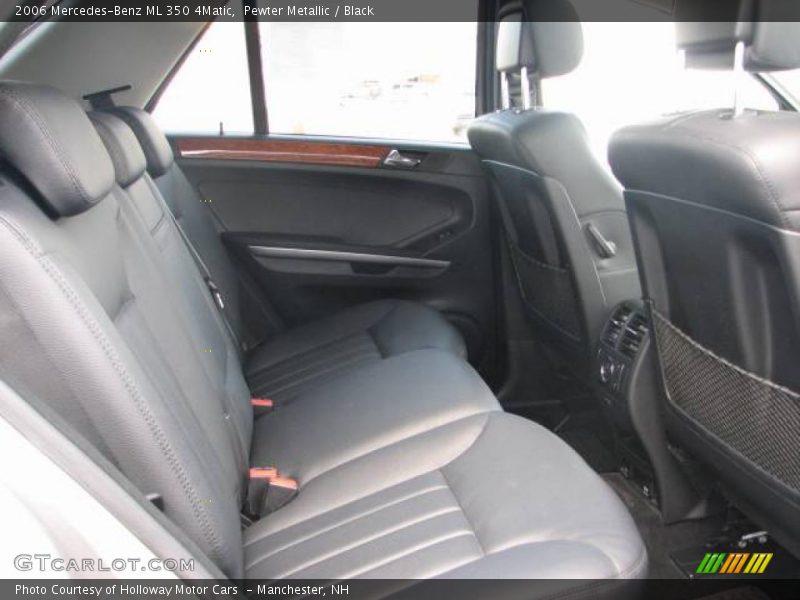 Pewter Metallic / Black 2006 Mercedes-Benz ML 350 4Matic