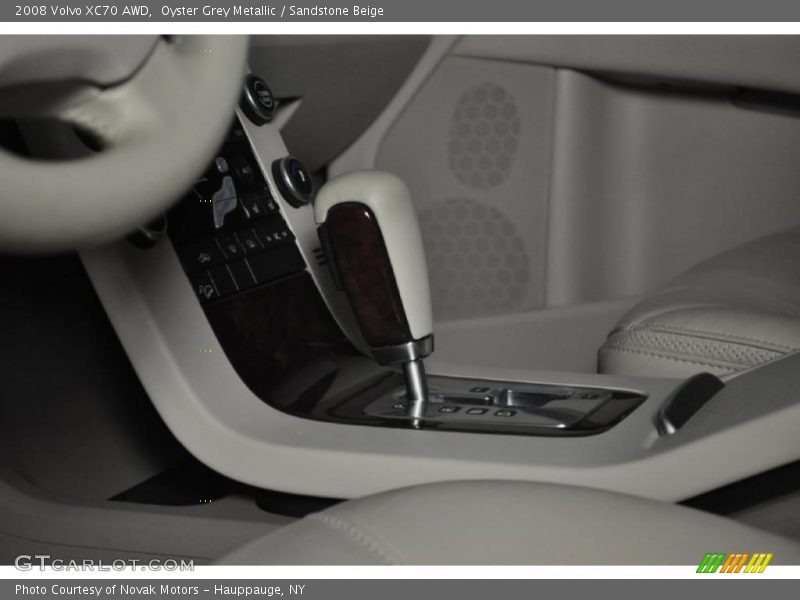 Oyster Grey Metallic / Sandstone Beige 2008 Volvo XC70 AWD