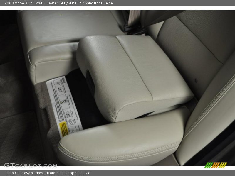 Oyster Grey Metallic / Sandstone Beige 2008 Volvo XC70 AWD