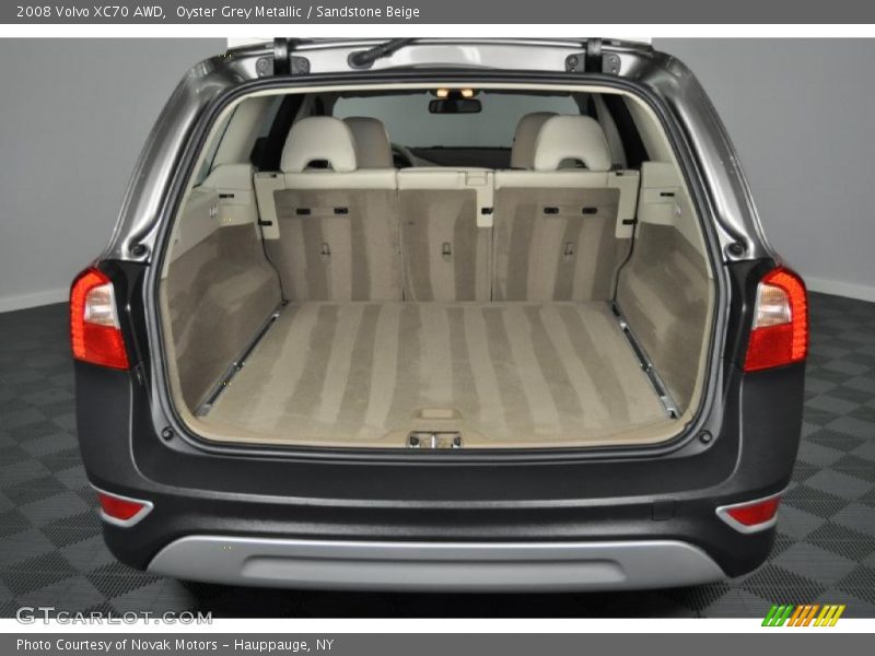 Oyster Grey Metallic / Sandstone Beige 2008 Volvo XC70 AWD