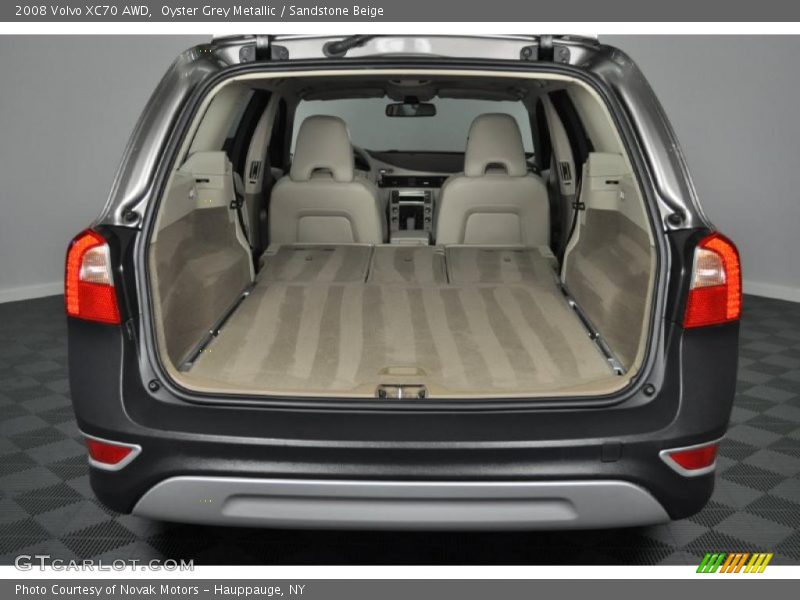 Oyster Grey Metallic / Sandstone Beige 2008 Volvo XC70 AWD