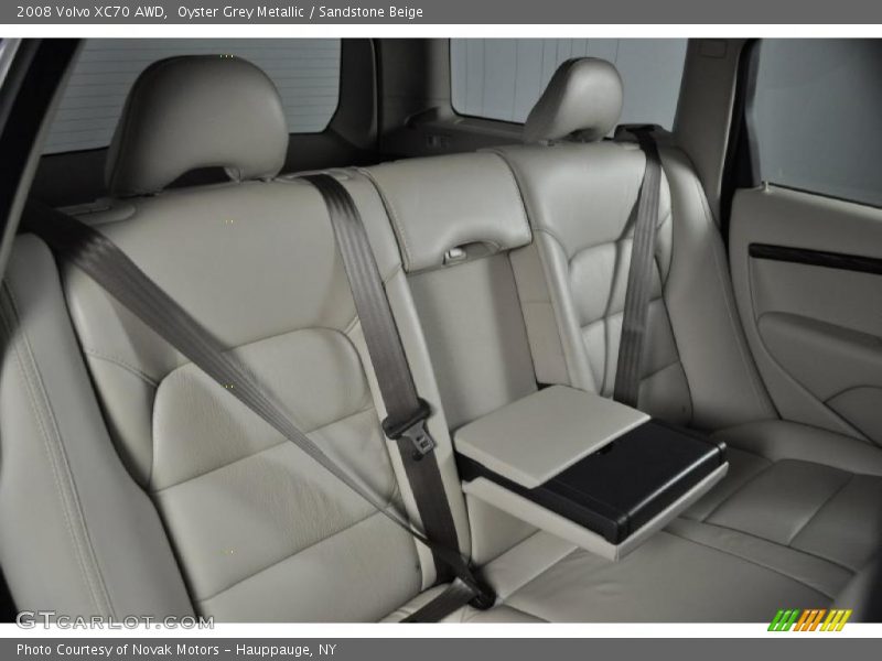 Oyster Grey Metallic / Sandstone Beige 2008 Volvo XC70 AWD