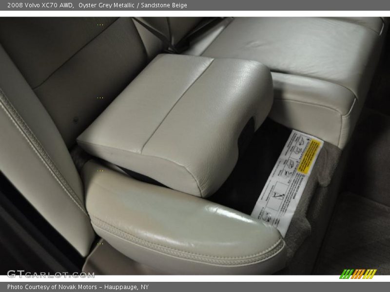 Oyster Grey Metallic / Sandstone Beige 2008 Volvo XC70 AWD