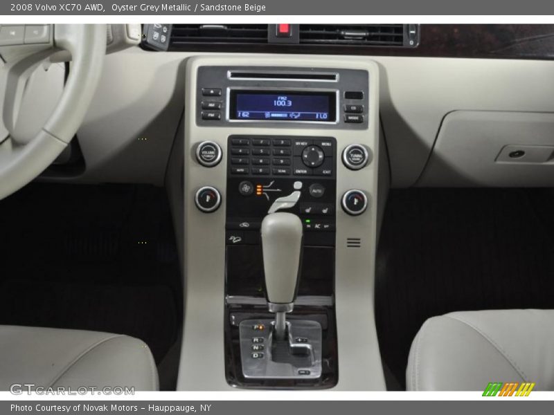 Oyster Grey Metallic / Sandstone Beige 2008 Volvo XC70 AWD